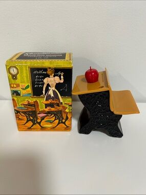 Vintage 1970s Avon Remember when school desk decanter charisma cologne